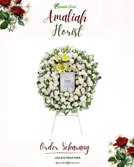 Krans Bunga Duka Payo Lebar